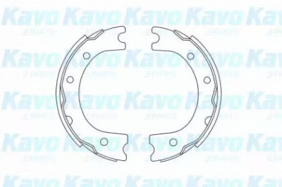 KAVO PARTS kbs1917 -  Комплект тормозных колодок